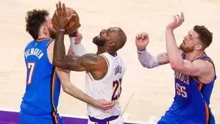 Los Thunder dejan a los Lakers al borde del abismo