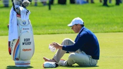 Rory McIlroy musste sein Training abbrechen